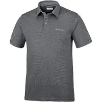 Columbia Nelson Point Kurzarm-poloshirt Grau L Mann Grau L