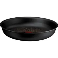 Tefal Bratpfanne "Ingenio Excellence Fusion" Aluminium 1 tlg. abnehmbarer Ingenio-Griff, Thermo-Signal, stapelbar, Induktion