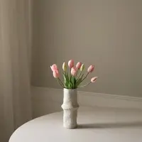 Botané Light Pink Tulip Bouquet Kunstblumenstrauß