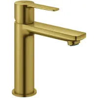 GROHE Einhand-Waschtischbatterie Lineare, 23106_1 S-Size cool sunrise gebürstet, 23106GN1 23106GN1