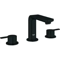 GROHE 3-Loch-Einhand-Waschtischbatterie Lineare, 20304_1 matt black, 203042431 203042431
