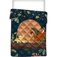 Disney Der König der Löwen Kinderdecke Tagesdecke 200x140 cm – Weiche Decke für Bett und Sofa