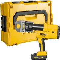 Rems Akku-Radialpresse 22V Connected, 32kN, Ø10–108mm, OLED, Wi-Fi, L-Boxx, 1 Stk.