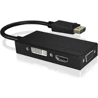 Icy Box 3-IN-1 ADAPTER DISPLAYPORT TO HDMI/ DVI-D/ VGA GRAPHICS (IB-AC1031)