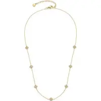 Leonardo Jewels Halskette 42 gold Lisette CIAO, Kette, Schmuck, Edelstahl, Zirkonia, 025744