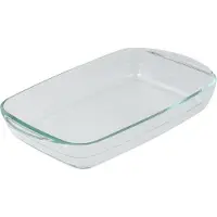 San Ignacio Borosilicate glass rectangular oven dish, experto, 2 l, 32.5 x 20.2 x 5.2 cm