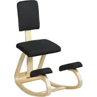 HOMCOM Ergonomischer Kniestuhl, Kniehocker Gesundheitsstuhl für Zuhause, Büro