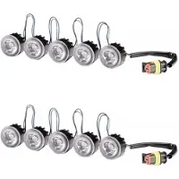 Hella Tagfahrleuchten-Set Fahrzeugfront 24 V 6 W LED glasklar für u.a. MAN