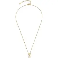 Leonardo Jewels Halskette 42 gold Noemi CIAO, Kette, Schmuck, Edelstahl, Zirkonia, 025737