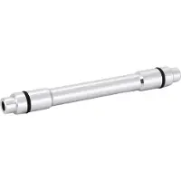 Gistuch Fahrradfahrrad durch Achsen -Hub -Hub -Adapter 12 mm bis 9 mm Schnellfreisetzungsspieß Silber