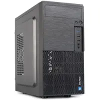 Vultech Mini Tower Schwarz Micro ATX/Mini-ITX Gehäuse mit 250W Netzteil im Lieferumfang