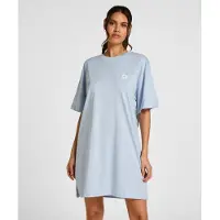 Hunkemoller Nachthemd mit Rundhalsausschnitt Blau