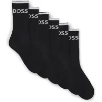 BOSS Sechserpack kurze Socken aus geripptem Baumwoll-Mix Grösse 39-42