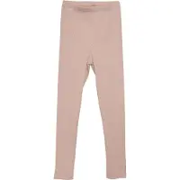 Minymo Leggings "Leggings MILeggings", Mädchen, Gr. 104, N-Gr, rosa (misty rose), Obermaterial: 48% Baumwolle CO. 48% Modal CMD. 4% Elasthan EL., Hosen Leggings