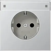 JUNG Steckdose 1f alu mt LS UP m.BS IP20 BSF AL1520KINA