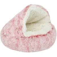 OEM Hundekissen - Hundebett - Hundemantel - Anti-Stress - (50x50cm) - (0 bis 10kg) - Rosa