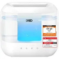 Dreo Luftbefeuchter für Schlafzimmer, Top Fill 4L Supersized Cool Mist Humidifie