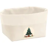 Hellweg Druckerei Huuraa Organizer Weihnachtsbaum Tannenbaum 3 Liter Medium Canvas Baumwolle Utensilo Geschenkidee