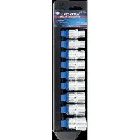 Boni-Shop® Nusssatz, Nusskasten 1/2 Zoll, Superlock Nüsse 10-22 mm