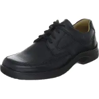 Jomos Schuhe Herren Halbschuhe Schnürschuhe Weite H Feetback 406202-44, Schuhgröße:47, Farbe:Schwarz