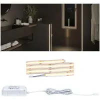 Paulmann LumiTiles LED Stripe Full-Line COB Slim 1m IP44 3W 230lm/m 280 LEDs/m 2700K 7VA