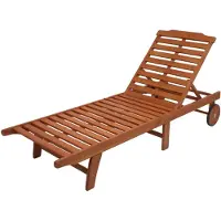 Garden Pleasure Sonnenliege Palm Springs Holz Garten Liege Möbel Relaxliege