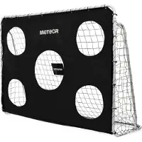 Meteor Fußballtor mit Torwand 240x170x80 cm