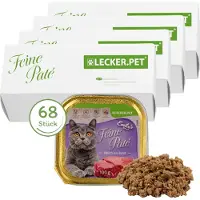 Lyra Lecker.Pet Emily's Feine Paté Reich an Rind Katzenfutter Nassfutter Vollnahrung 6,8 kg Nicht relevant