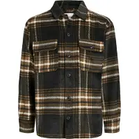 Jack & Jones Langarmhemd "JJEBRADLEY OLLIE OVERSHIRT LS NOOS" mit Brusttaschen