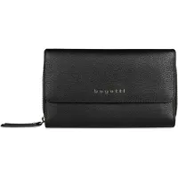 Bugatti Geldbörse Emilia Ladies Long Wallet With Flap Black schwarz