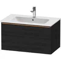 Duravit Waschtischunterschrank D-Neo 81x46,2cm, b geb/Ei sw, 1 Ausz., wandhängend