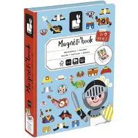 Janod Magnetbuch Verkleidungsfest Jungs