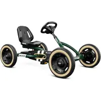 Berg Gokart Buddy für Kinder ab 3 Jahren Retro Grün