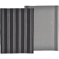 Södahl Geschirrtuch Soft Black (set von 2)
