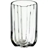 Gejst Vima Vase, klar, Höhe 20 cm, Glas - , Vima, Transparent, für Wohnzimmer, Glas, Design