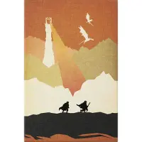 Moleskine Der Herr der Ringe Notizbuch Frodo Sam limitierte Ausgabe, L/A5, liniert, fester Einband