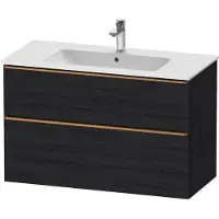 Duravit Waschtischunterschrank D-Neo 101x46,2cm, b geb/Ei s, 1 Kast, 1 Ausz.