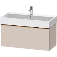 Duravit Waschtischunterschrank D-Neo 98,4x44,2cm, b geb/Ta ma, 1 Ausz., wandhängend