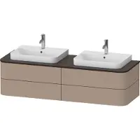 Duravit Waschtischunterschrank o. ES Happy D.2 Plus 40,8x160cm, 4 Schubkästen, BP b, leinen