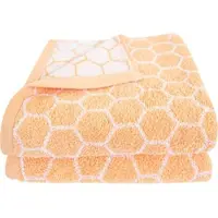 Dyckhoff Handtücher "Pure Natural Honey", orange, B:50cm L:100cm, Frottier, Baumwolle, Handtücher, Handtücher, BIO Baumwolle, GOTS