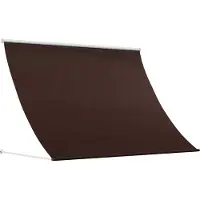 vidaXL Markise Braun 150 x 150 cm