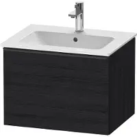 Duravit Waschtischunterschrank D-Neo 61x46,2cm, sw/Ei sw, 1 Ausz., wandhängend