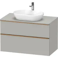 Duravit Waschtischunterschrank D-Neo 100x55cm, b geb/gr m, 2 SBK, 1 A, 1 Pl
