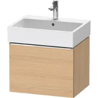 Duravit D-Neo Waschtischunterbau wandhängend, 584x440x442mm, 1 Auszug, mit Griff Chrom, DE4271010300000