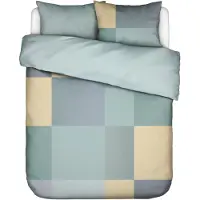 Essenza Femi Pastel blue Bettwäsche 2p set 200x200+2 Kissenbezüge