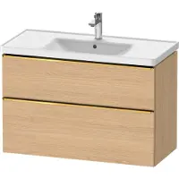 Duravit Waschtischunterschrank D-Neo 98,4x45,2cm, g pol/Ei N, 1 Kast, 1 Ausz.