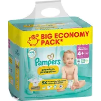 Pampers Premium Protection Gr.4+ Maxi Plus 10-15kg Big Windeln Eco Pack 54 Stück