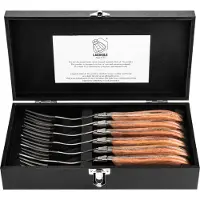 Laguiole Vork Luxury Line Rosenholz (6-teilig)