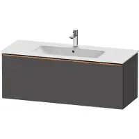 Duravit Waschtischunterschrank D-Neo 121x46,2cm, b geb/Gra ma, 1 Ausz., wandhängend