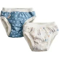 Imsevimse Trainingshose Bio-BW Blue Dots/White Teddy XL 2 St